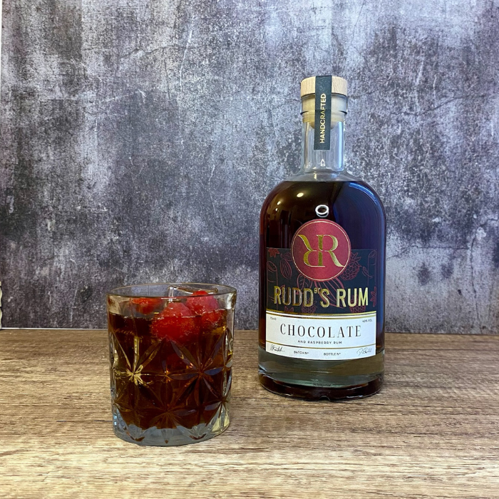 Chocolate Rum with Raspberry | Aged Caribbean rum distilled with cocoa ...